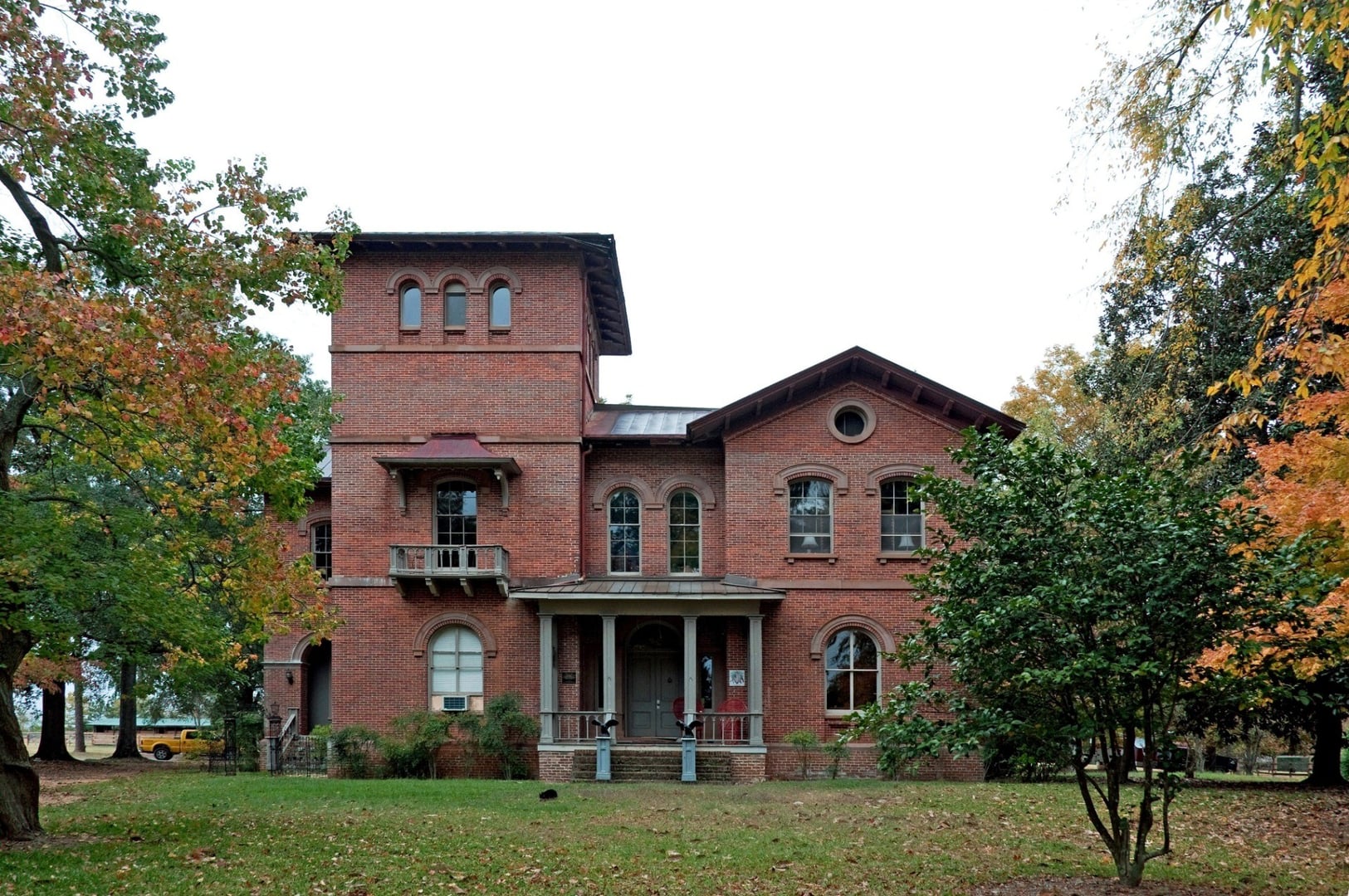 Kenworthy Hall, the 1860 Richard Upjohn Italian villa near Marion, Alabama, a National Historic Landmark
