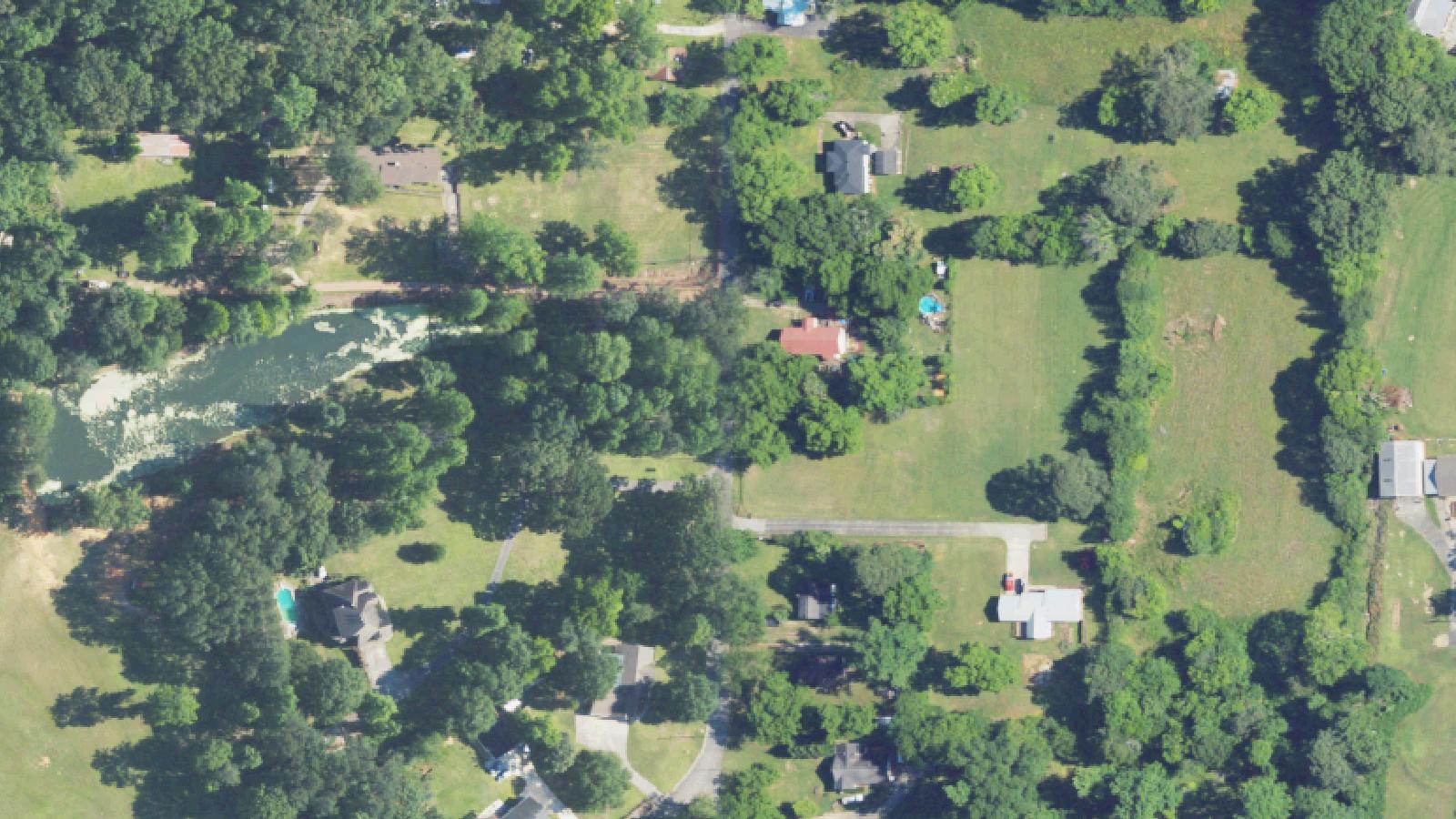 Aerial survey view of Lilly Lane