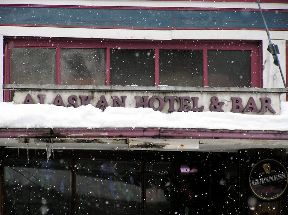 The Alaskan Hotel and Bar on South Franklin Street in downtown Juneau, Alaska