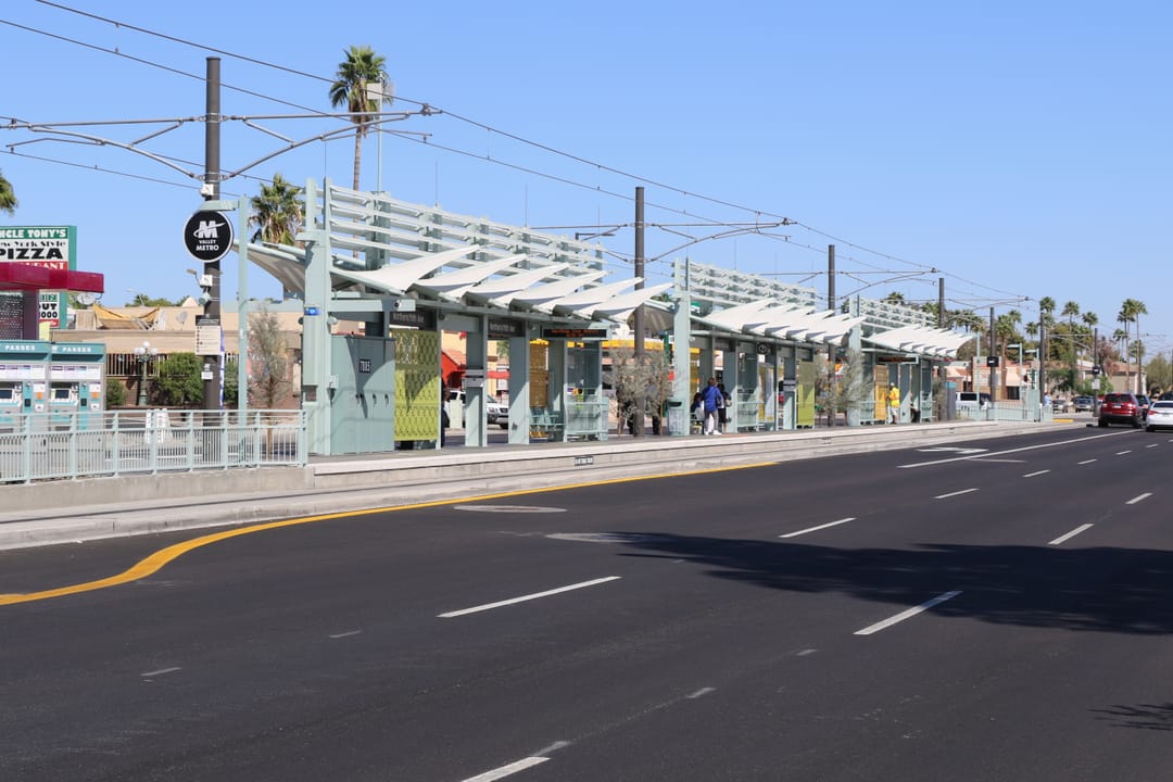 Northern Avenue Valley Metro Rail station.