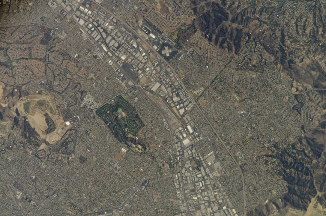 View of California taken during ISS Expedition 15.