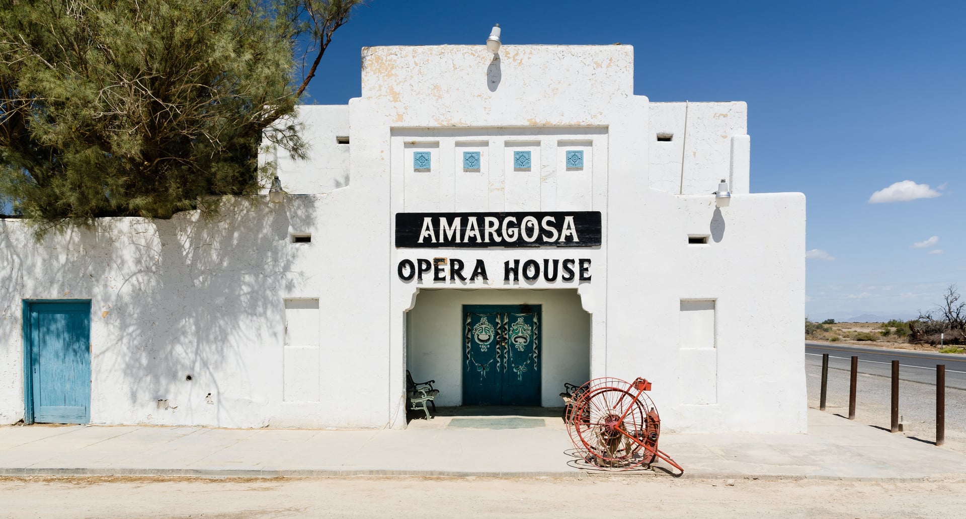 Amargosa Opera House and Hotel — 1925 Spanish Colonial Revival complex at Death Valley Junction, California