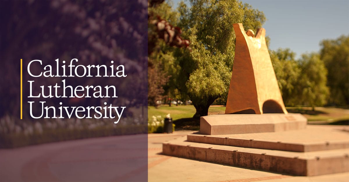 Samuelson Chapel spire at California Lutheran University in Thousand Oaks