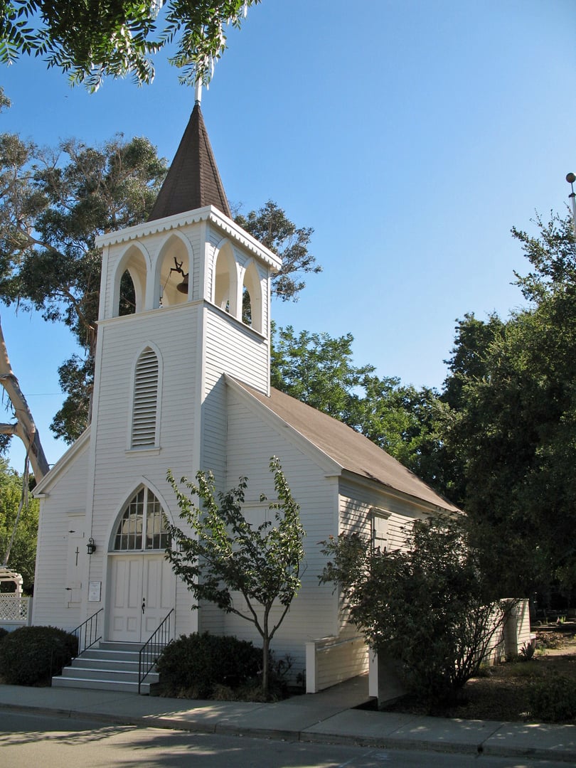 Photo of Dublin Pioneer Cemetery and Old St. Raymond's Church