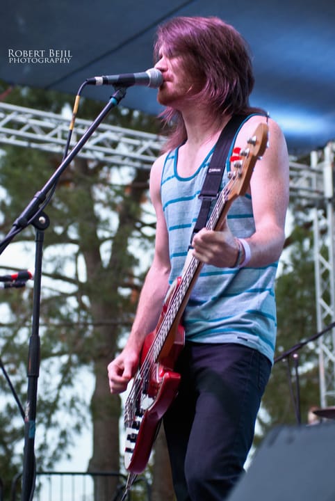 Forever the Sickest Kids as part of Rockin' Roots 2011. Bakersfield, California 06/03/11