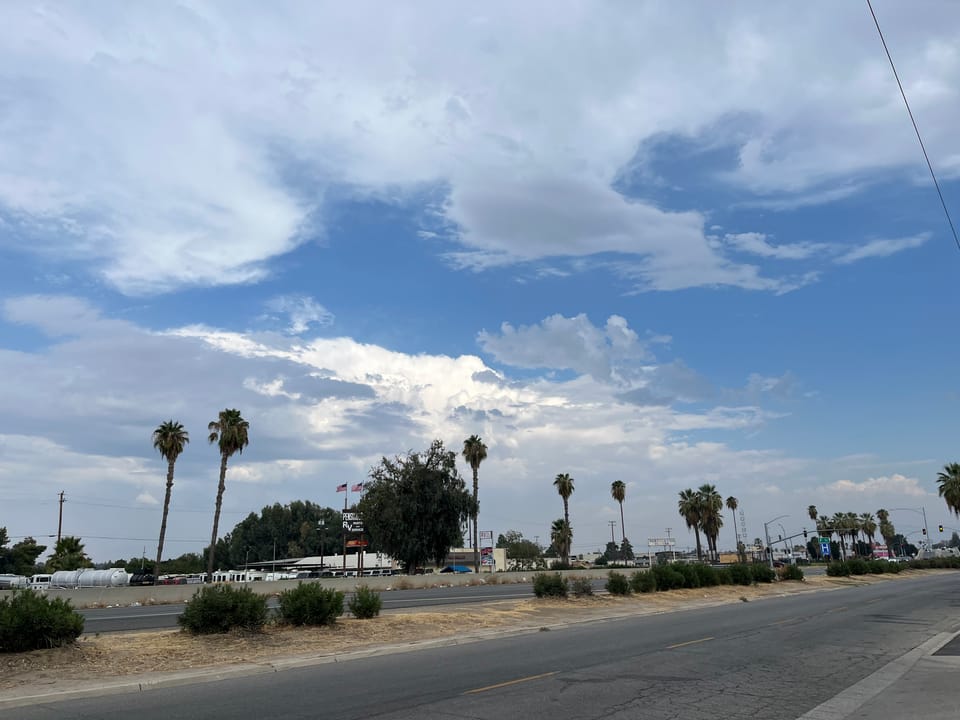 Southern end of CA 204 freeway in Bakersfield