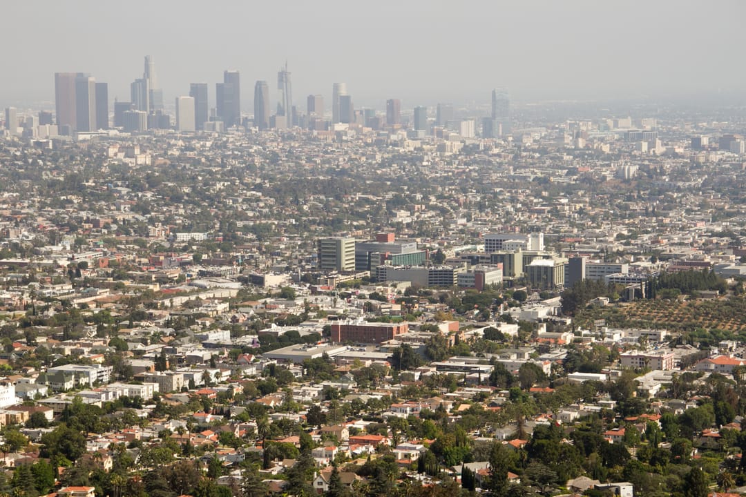 Beautiful LA form the Griffith Observatory