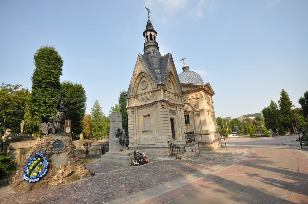 Lychakiv Cemetery is a famous and historic cemetery in Lviv, Ukraine.

Since its creation in 1787 as Łyczakowski Cemetery, it has been the main necropolis of the city's inteligentsia, middle and upper classes. Initially the cemetery was located on several hills in the borough of Lychakiv, following 