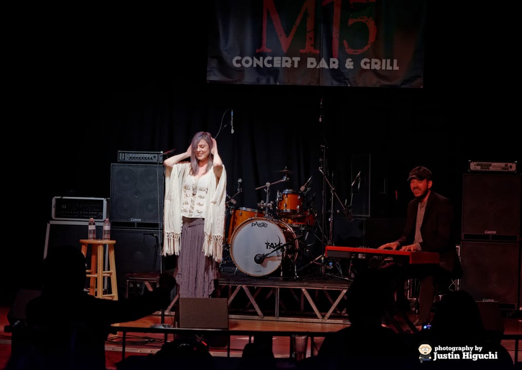 Anna Nalick performing live at M15 Concert Bar &amp; Grill in Corona California on Friday April 18th, 2014.