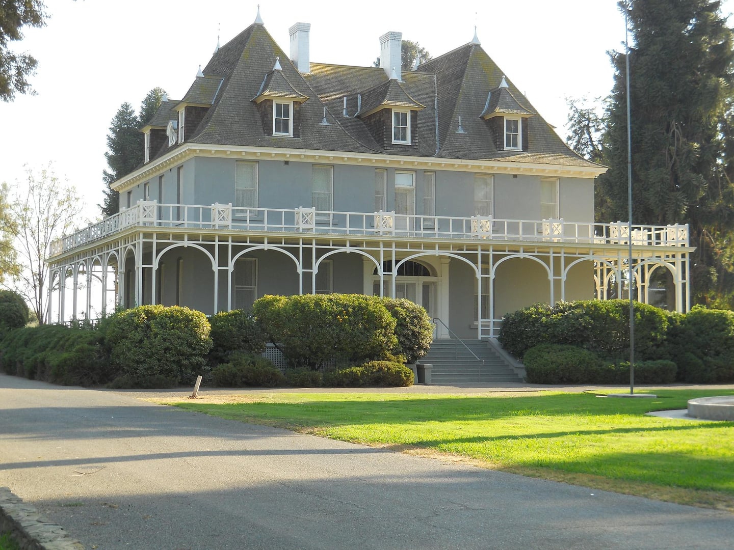Kearney Mansion Queen Anne style historic home in Kearney Park west of Fresno California