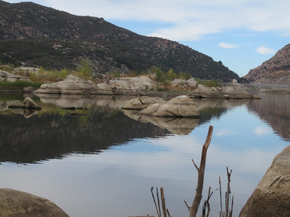 Low Water Levels at Lake Morena