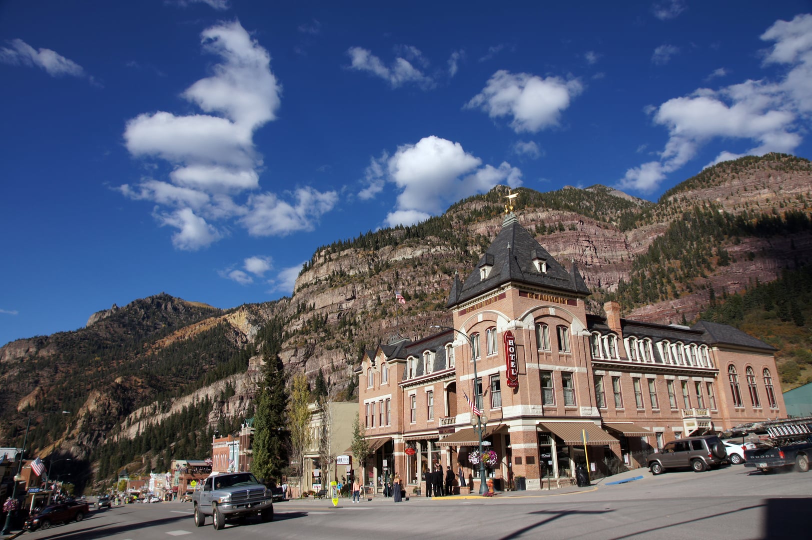 Beaumont Hotel — historic 1886 hotel in Ouray, Colorado