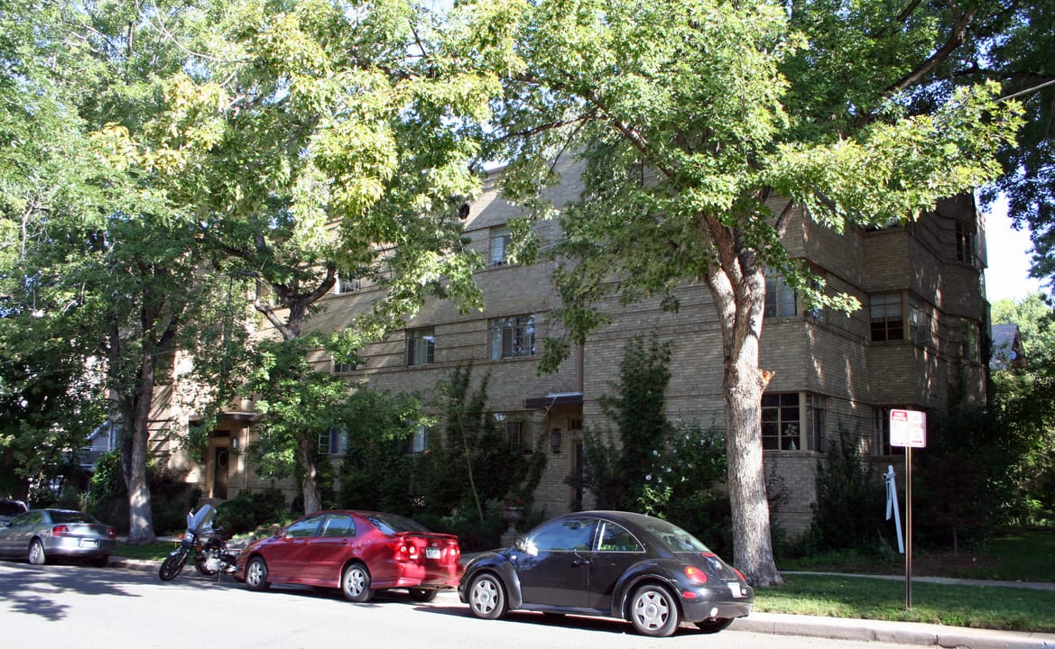 The Stanley Arms Building, located at 1321-1333 East 10th Avenue in Denver, Colorado