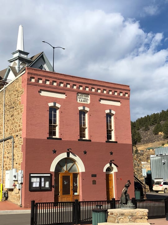 City hall of Black Hawk, Colorado