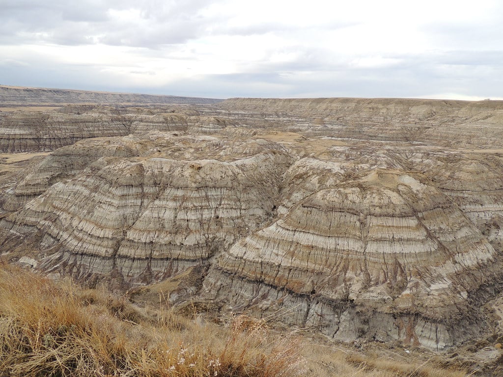 Located near Drumheller, Alberta this canyon is part of the Horseshoe Canyon network in the Alberta Badlands.