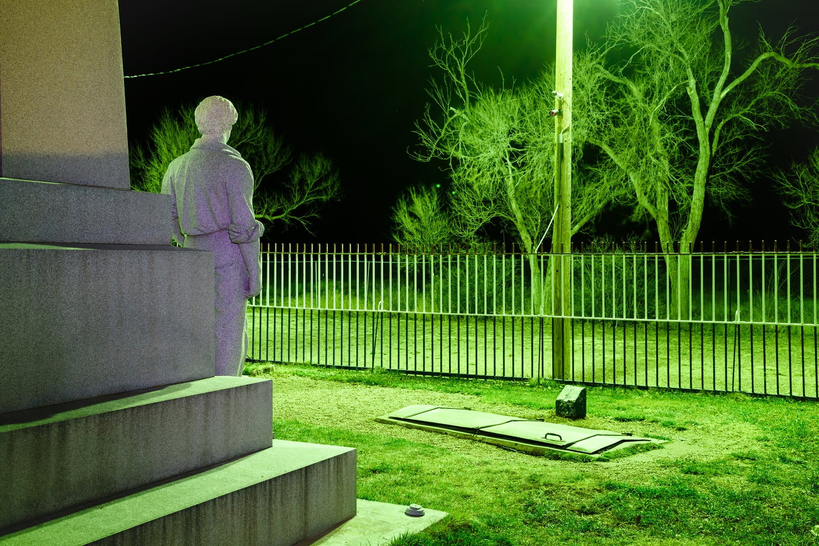 UMWA granite monument at the Ludlow Massacre Site in Las Animas County, Colorado, National Historic Landmark