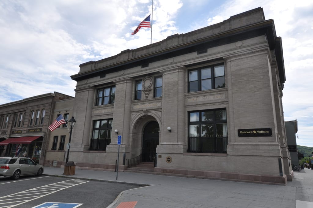United Bank Building, New Milford, Connecticut.