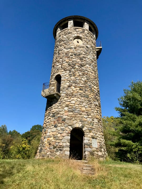 Camp Columbia State Park's observation tower bequeathed by the Class Of 1906,