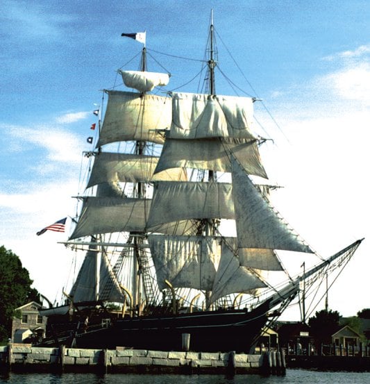 Photo of Charles W. Morgan (Mystic Seaport Museum)