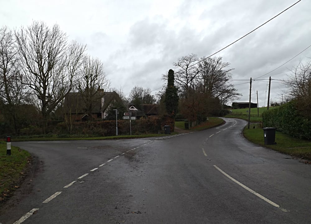 B1046 Meadow Road/Ladys Hill, Great Gransden