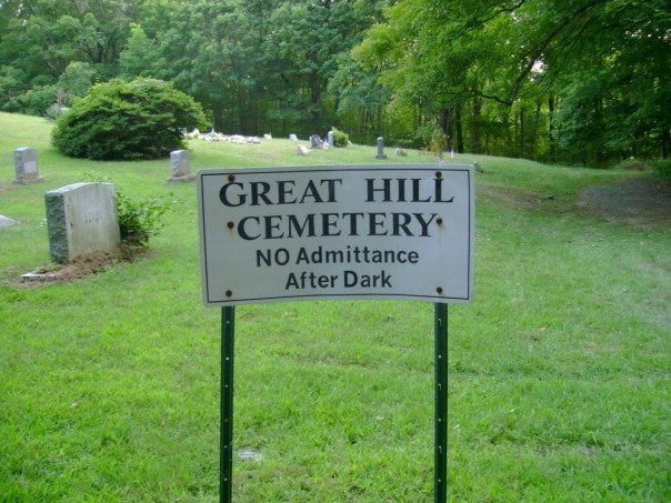 Great Hill Cemetery (Hookman's Cemetery), Seymour, Connecticut