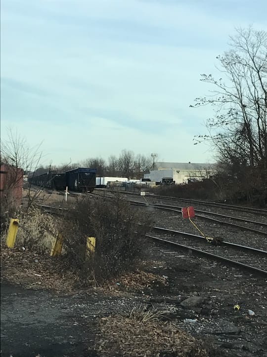 Connecticut Southern Railroad's East Hartford Yard in East Hartford, Connecticut.