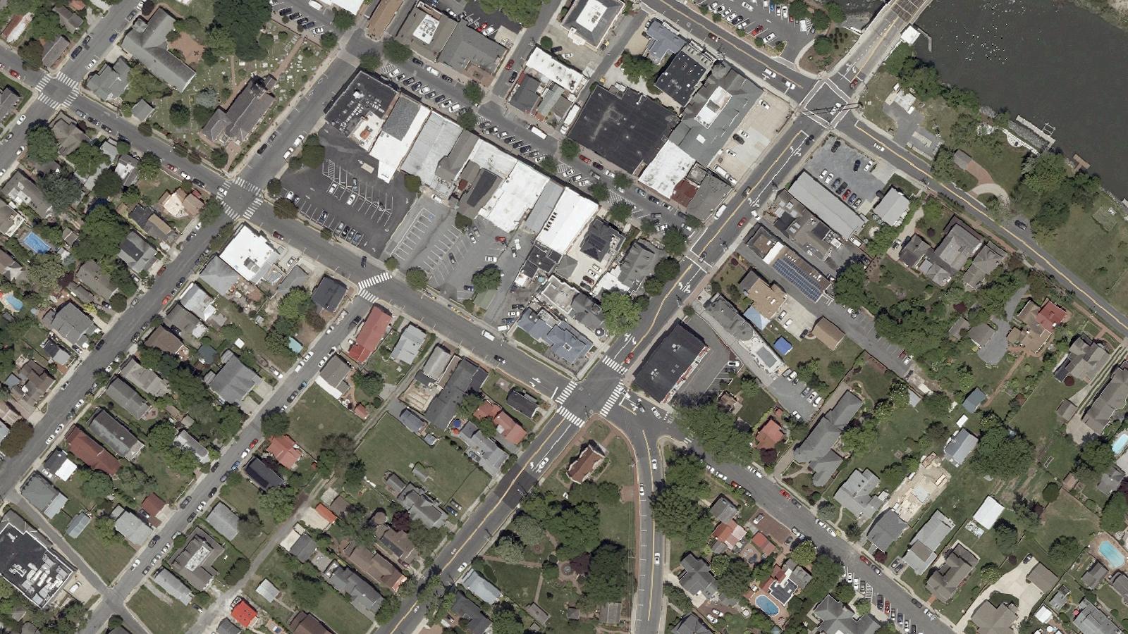 Aerial survey view of Bay Oaks Neighborhood