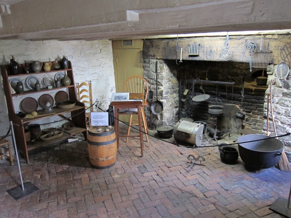 The Old Stone House at 3051 M Street NW in Georgetown — the oldest known standing structure in Washington, DC.