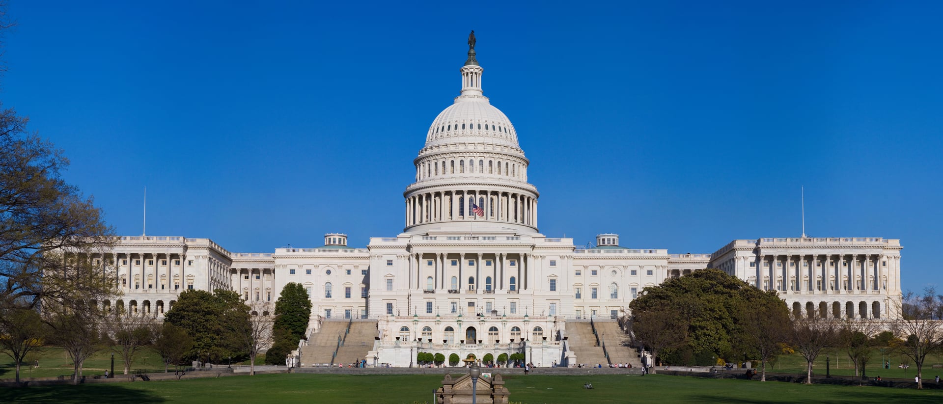 United States Capitol Building west facade, Washington DC