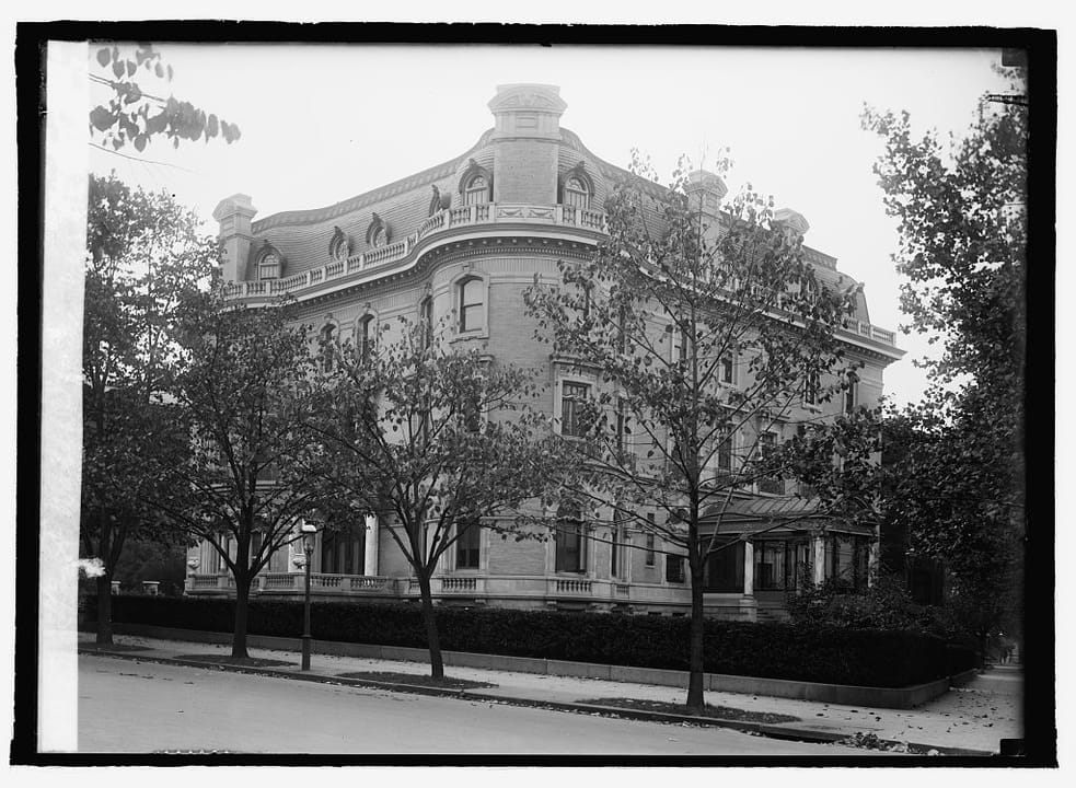 The Walsh-McLean House, now Embassy of Indonesia, on Massachusetts Avenue NW Washington DC