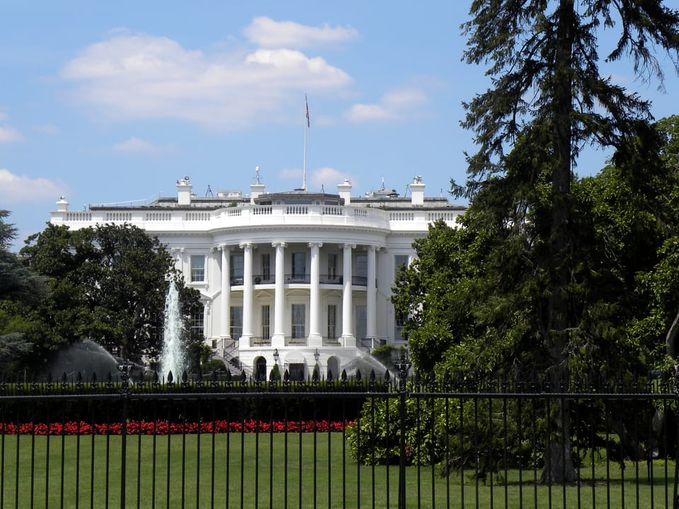 The White House at 1600 Pennsylvania Avenue, Washington, D.C., showing the north and south facades of the Executive Residence (HABS DC-37)