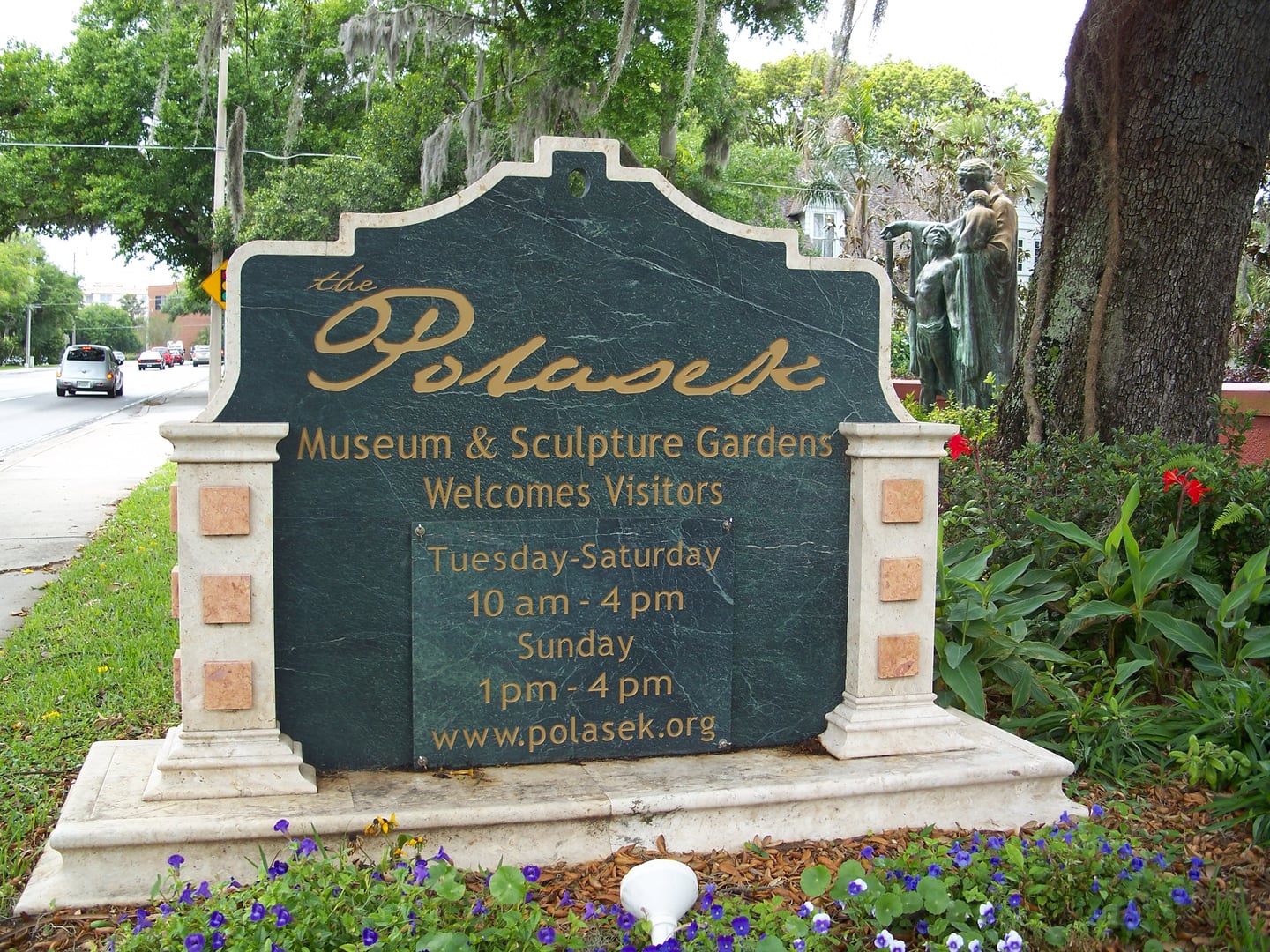 The Albin Polasek Museum and Sculpture Gardens in Winter Park, Florida — the Mediterranean-style home and studio built by Czech-American sculptor Albin Polasek in 1949 on the shores of Lake Osceola