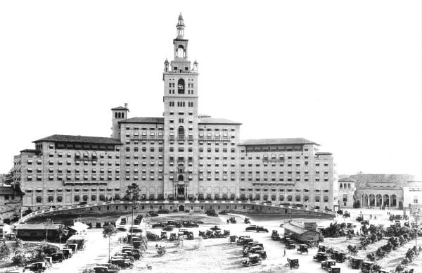Local call number: RC03559
Title: Miami Biltmore Hotel: Coral Gables, Florida
Date: January 18, 1926
General note: The Miami Biltmore Hotel opened in January 1926 at the peak of the Florida land boom. The hotel was built by Coral Gables developer George E. Merrick and hotel magnate John McEntee Bowm