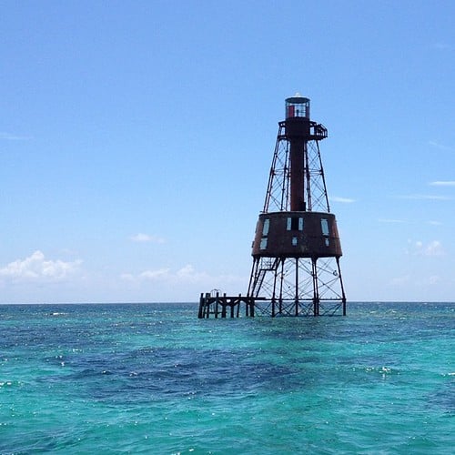 Photo of Carysfort Reef Lighthouse