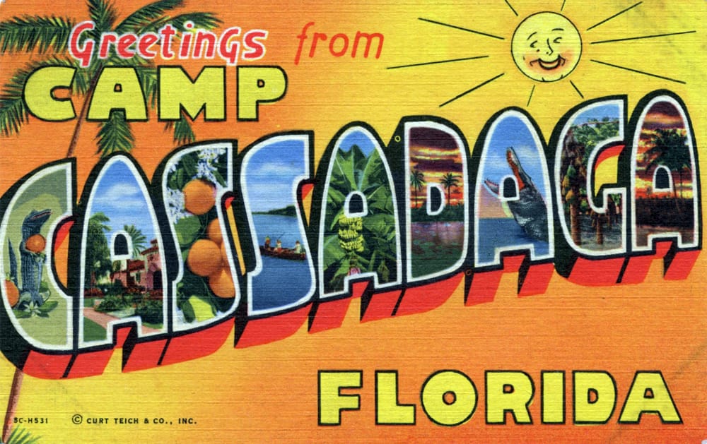 Cassadaga Hotel at Southern Cassadaga Spiritualist Camp in Florida