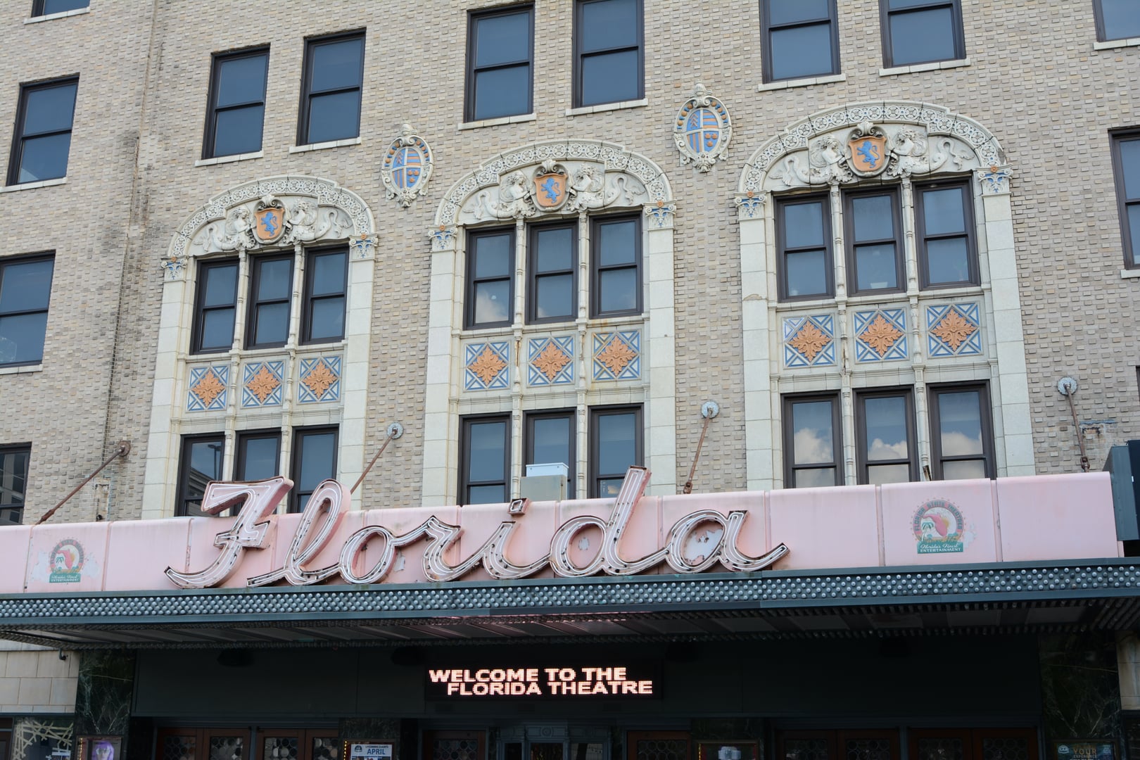 Florida Theatre, 128 East Forsyth Street, Jacksonville, Florida — 1927 Mediterranean Revival movie palace