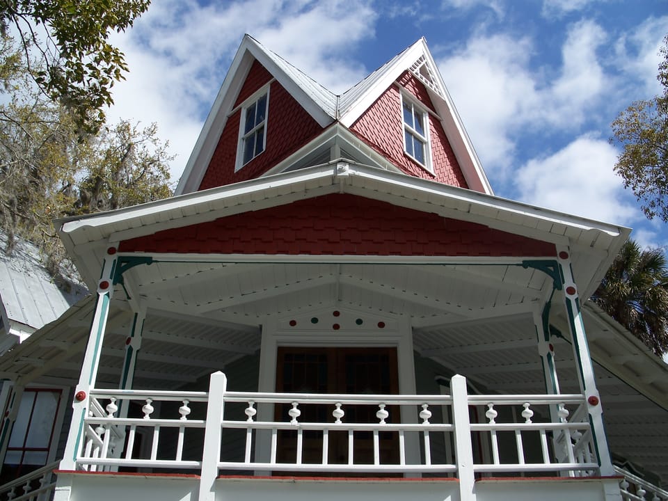 May-Stringer House, a Victorian home now serving as the Hernando Heritage Museum in Brooksville, Florida