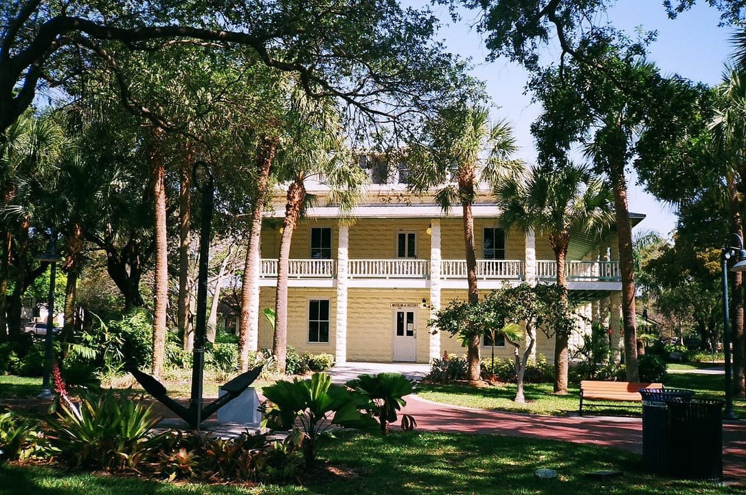 New River Inn at History Fort Lauderdale, 1905 historic two-story building in Fort Lauderdale, Florida