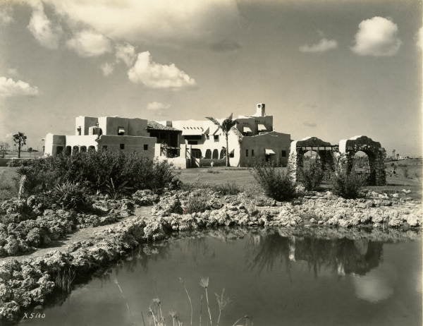 Glenn H. Curtiss Mansion 1925 Pueblo Revival residence in Miami Springs, Florida
