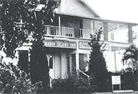 Victorian-era exterior of the Olde Marco Island Inn at 100 Palm Street, Marco Island, Florida