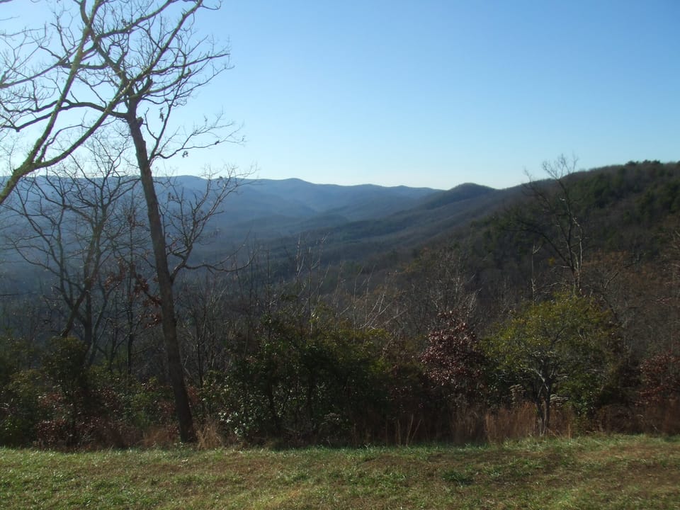 Amicalola Falls State Park Lodge in Dawsonville, Georgia, with the 729-foot cascading falls visible in the background