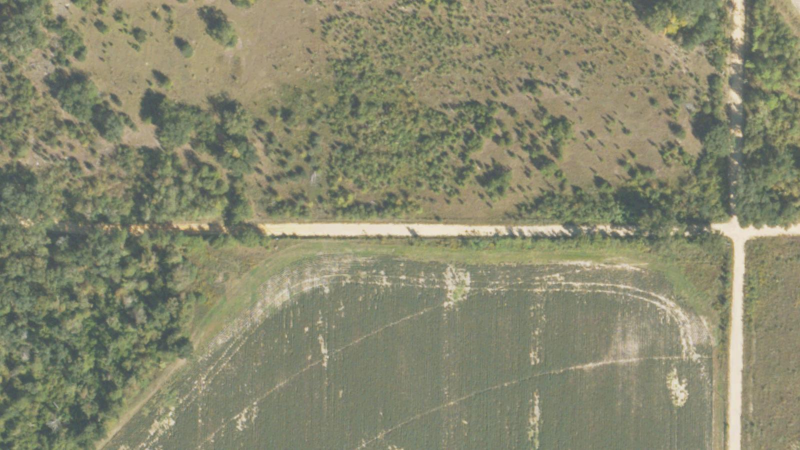 Aerial survey view of Mason Road and White's Bridge Area