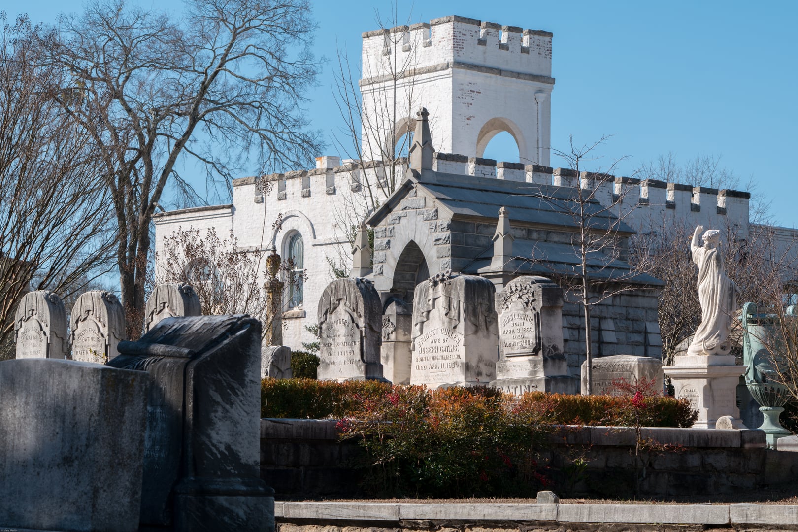 Historic Oakland Cemetery in Atlanta, Georgia — the 48-acre Victorian-era municipal cemetery chartered in 1850