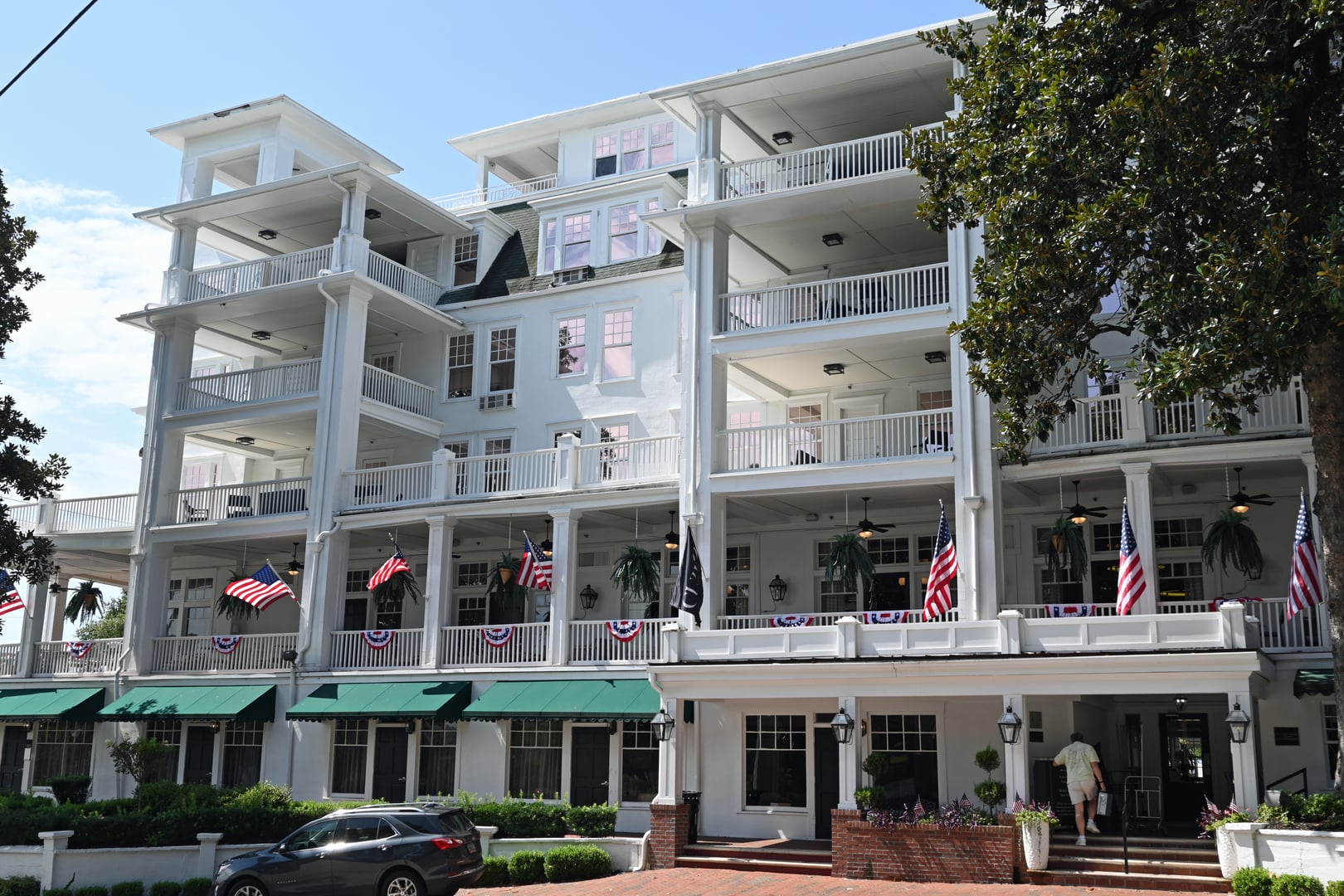 The Partridge Inn historic hotel exterior, Augusta Georgia