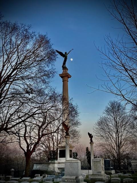 Picture of the Elijah P. Lovejoy Monument in Alton, Illinois, U.S.A.