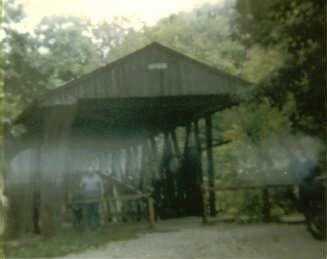 Adams Mill — historic 1845 grist mill on Wildcat Creek, Cutler, Indiana