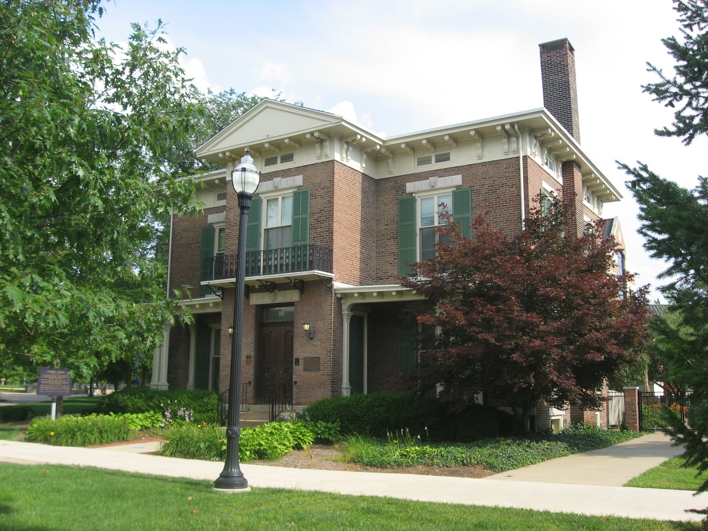 Photo of Condit House at Indiana State University