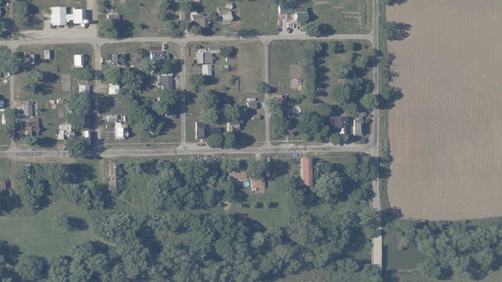 Aerial survey view of Jay County — The Laughing Scarecrow
