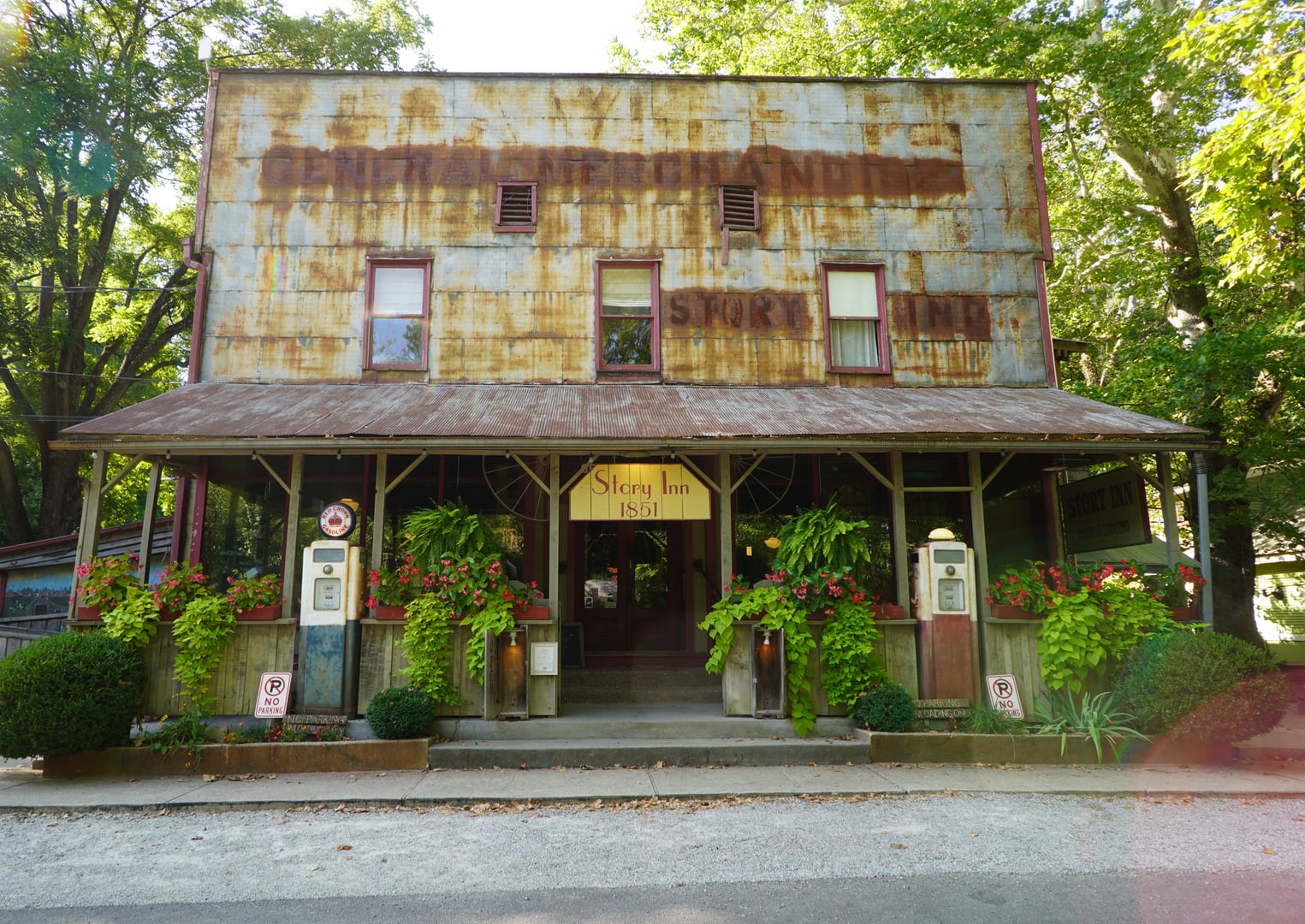 Story Inn in Story Indiana, 1851 converted general store now country inn in Brown County
