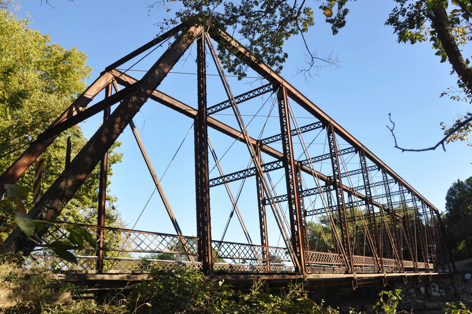 Rocky Ford Bridge (Bird Bridge) over the Cottonwood River near Emporia, Kansas